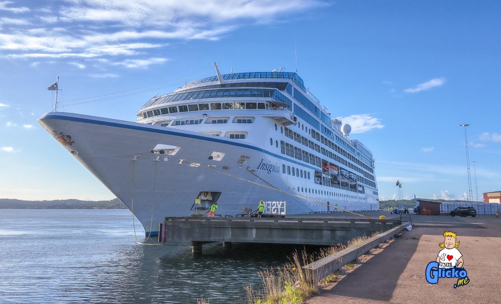 Kryssningsfartyget M/S Insignia gör idag sitt första besök i&nbsp;Lysekil