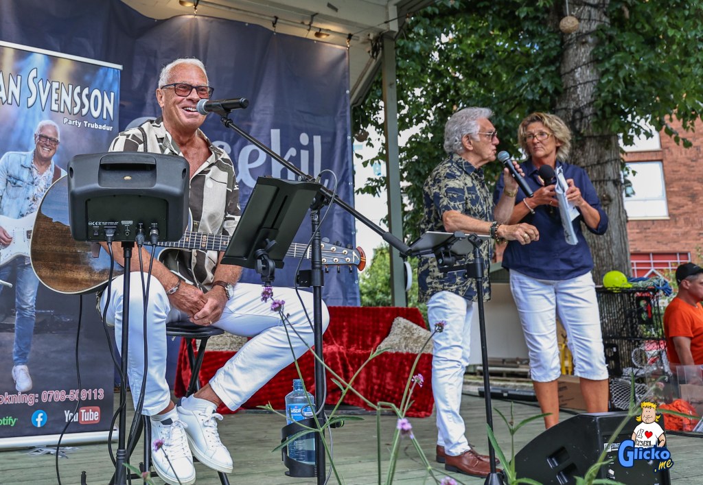 Bjarne Lundqvist gästade kvällens allsång i&nbsp;Lysekil