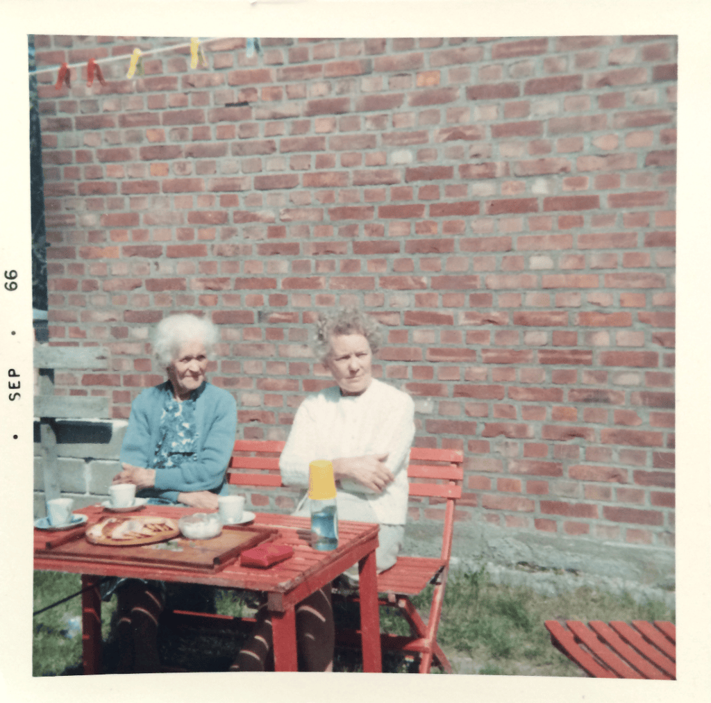 Vilma hos Jenny Gunnarsson 1966