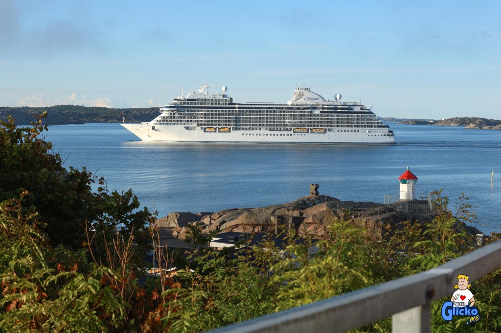 Lyxkryssningsfartyget M/S Seven Seas Grandeur besöker idag Lysekil för första&nbsp;gången
