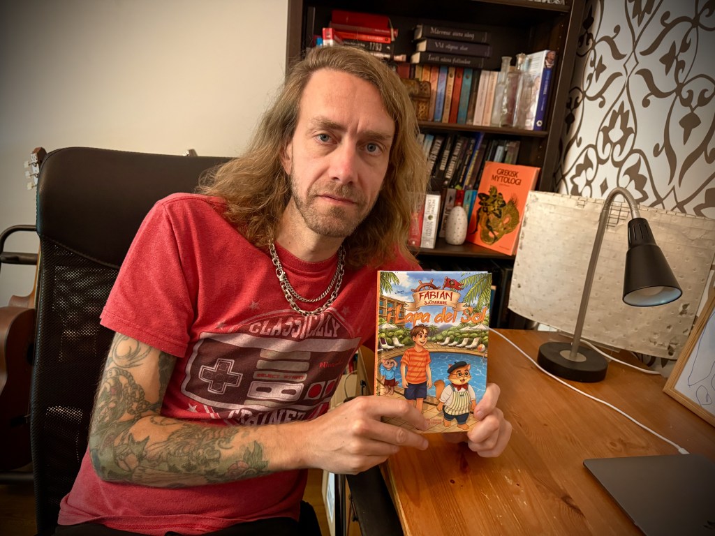 Henrik Dahlström barnboksdebuterar